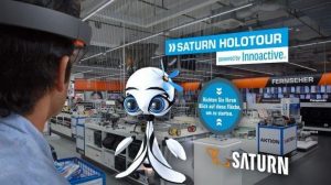 Augmented Reality at Saturn (Source:Saturn; http://www.horizont.net/tech/nachrichten/Shoppen-mit-Datenbrille-Media-Markt-Saturn-wirbt-auf-Holo-Tour-fuer-Augmented-Reality-157769)